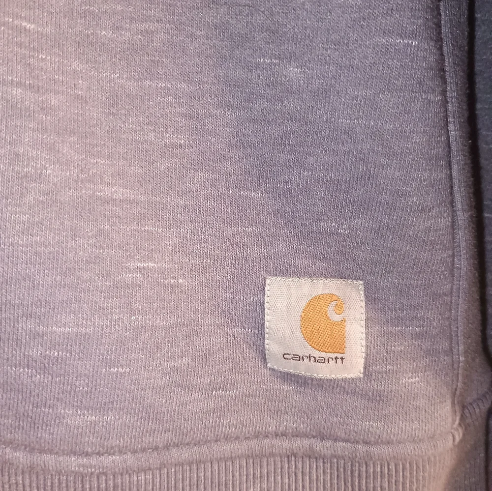 Carhartt Women's Heather Gray Crewneck Sweatshirt - Picture 2 of 7